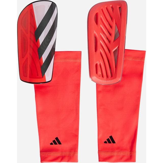 adidas Tiro League Shin Guard - Rød/Hvid