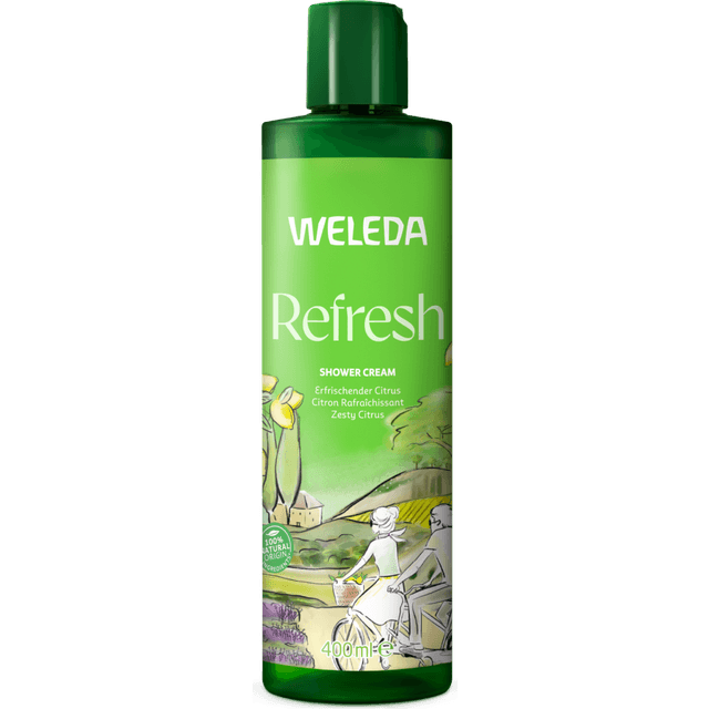 Weleda Kropspleje Pleje af Brusebad 400 ml Med 100% Naturlige Dufte 400ml