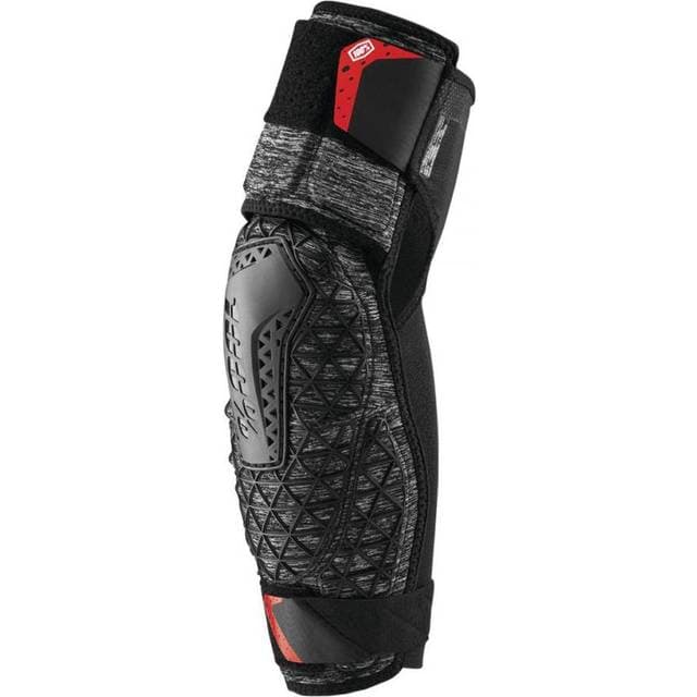 100% Surpass Elbow Guards - Grey Heather/Black