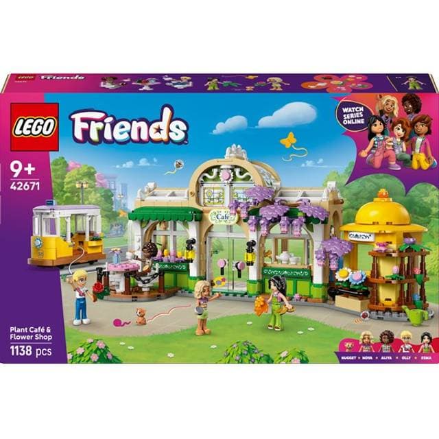 LEGO Friends Plantecafé og Blomsterbutik 42671
