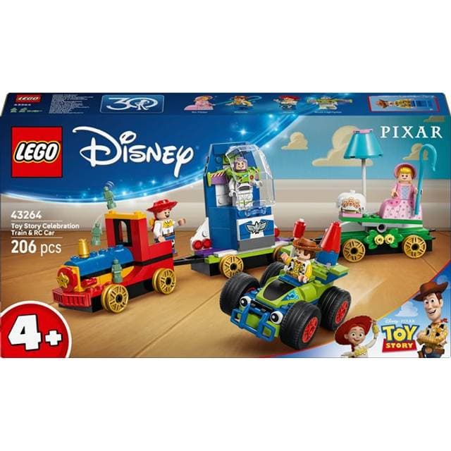 LEGO Disney Pixar Toy Story-fejring: Tog og fjernstyret bil 43264