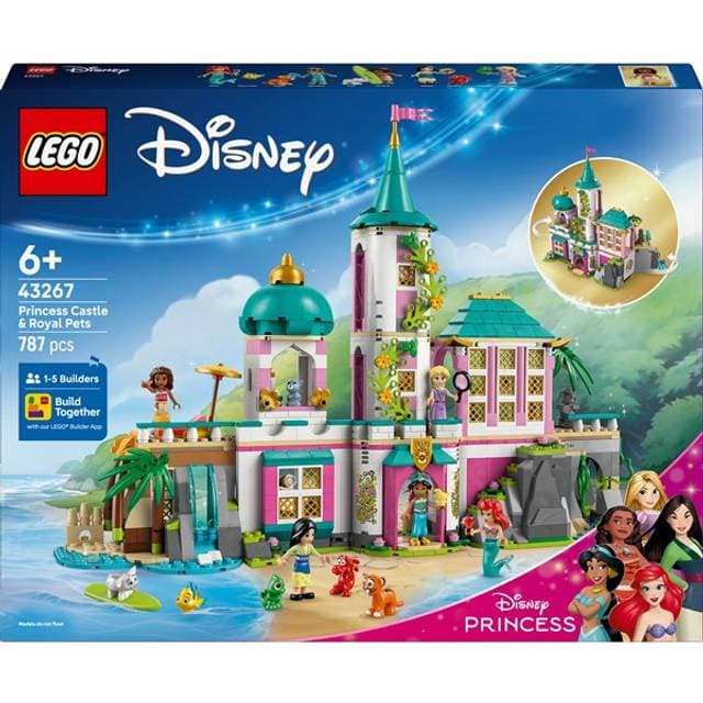 LEGO Disney Prinsesseslot og Royale Kæledyr 43267