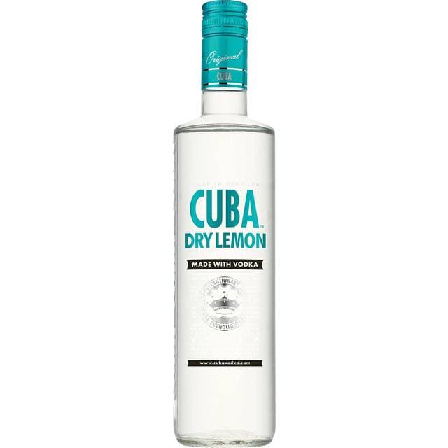 Cuba Dry Lemon Vodka 30% 70 cl
