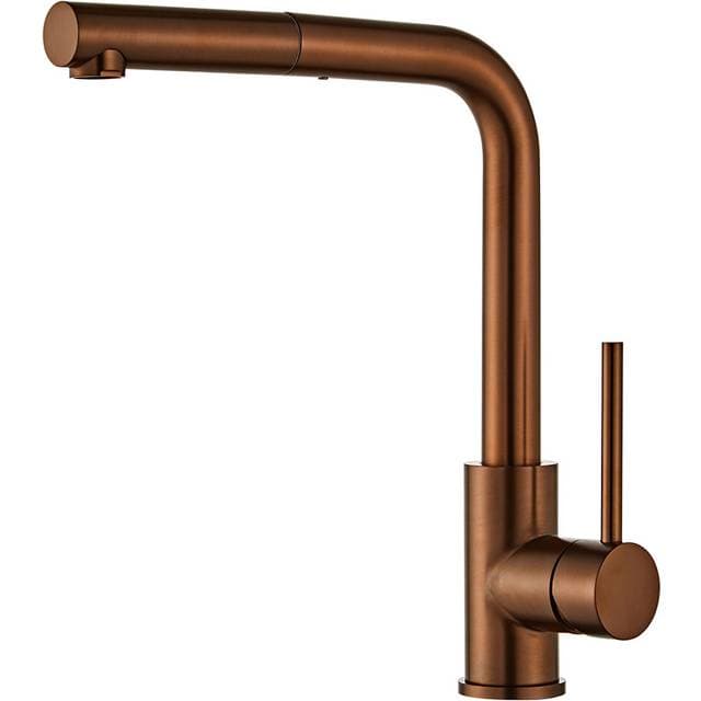 Krypton Køkkenarmatur 1jet I Kobber Med Udtræk