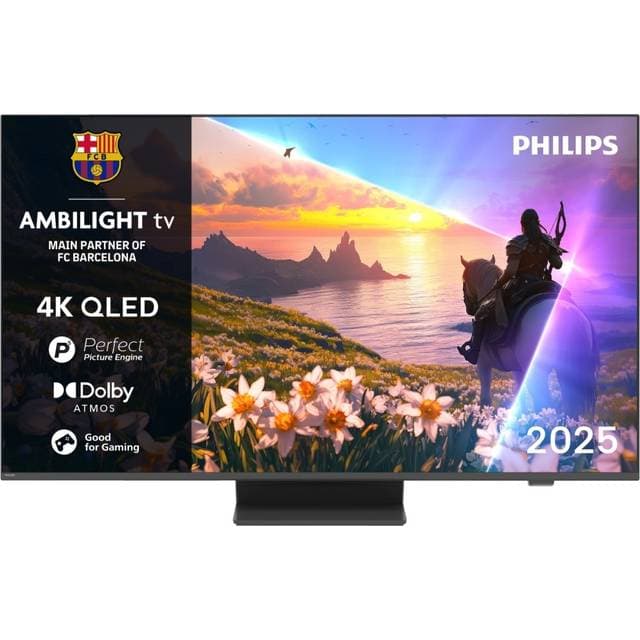 Philips 65 inch 4K QLED Ambilight TV 65PUS8600/12