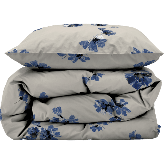 Södahl Flora Dynebetræk Blå (200x140cm)