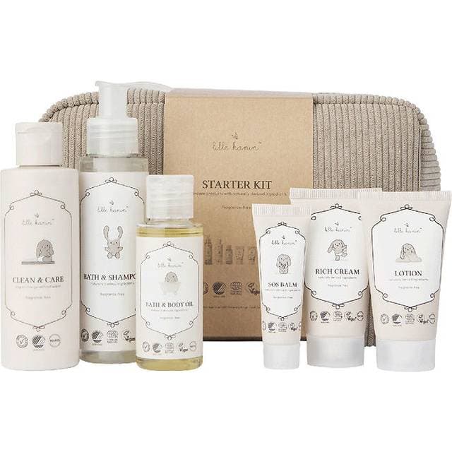 Lille Kanin Starterkit Med Toilettaske - NEW