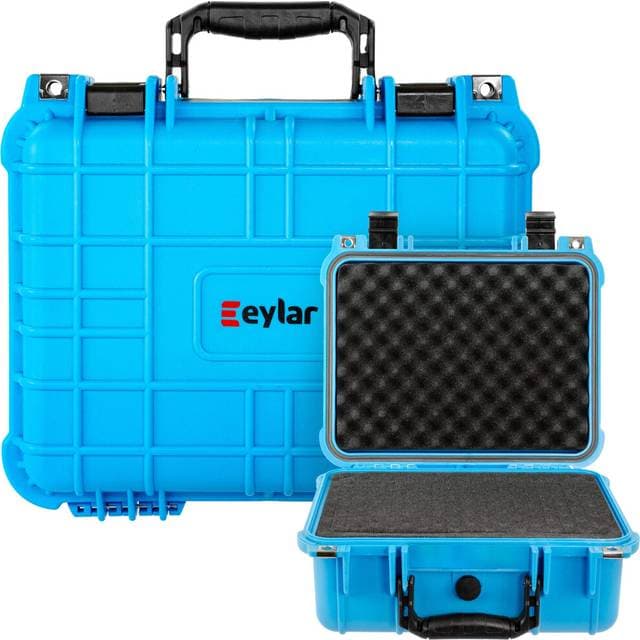 Eylar Protective Hard Camera Case 13.37 Inch 11.62 Inch 6 Inch Light Blue