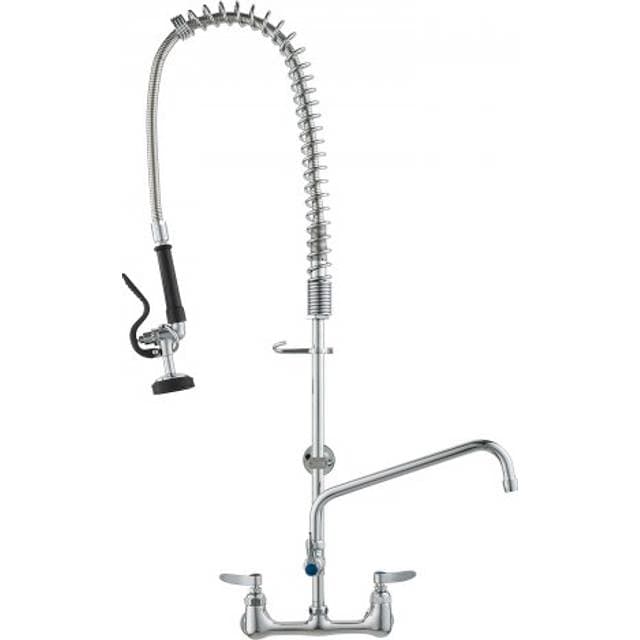 VEVOR Kommerzieller Wasserhahn mit Vorspülbrause 30,5 cm