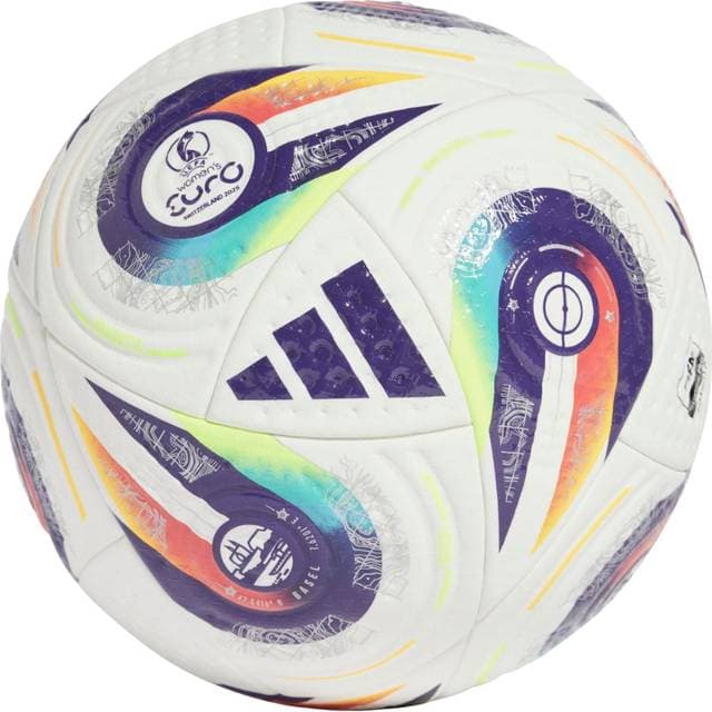adidas Euros Pro Ball 2025 Adults Hvid