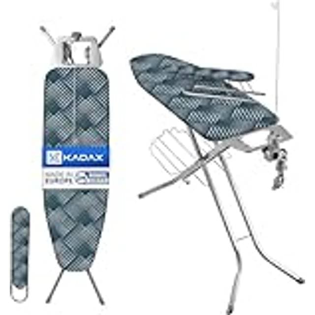 Kadax Steam Ironing Board With Sleeve 120 X 30 Cm 49 X 11 Cm - Green