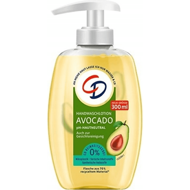 cd Håndvaskelotion Avocado 87.80 DKK/1 L 300ml