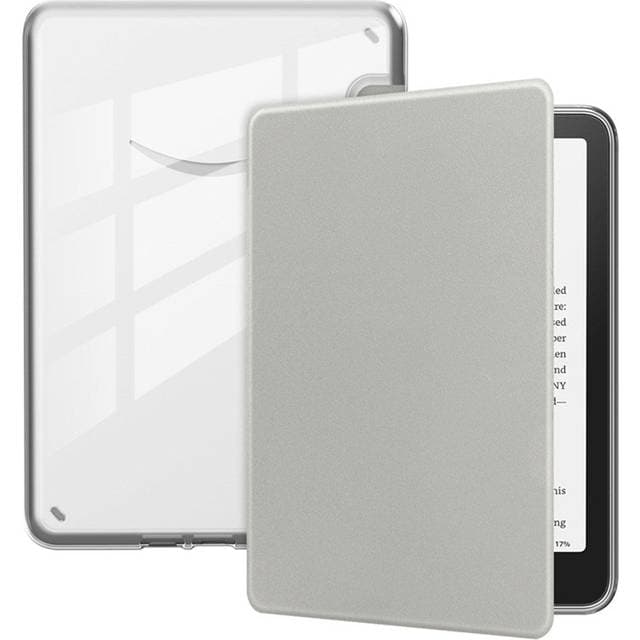 Eiderwood Amazon Kindle 11th Generation Kunstlæder Cover Gennemsigtig Grå