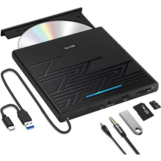 NOLYTH External CD DVD Drive USB 3.0 Player
