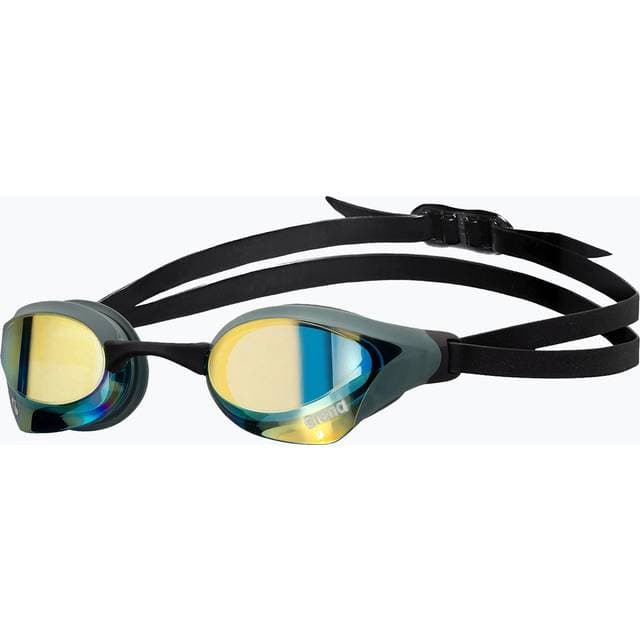 Arena Schwimmbrille Cobra Swipe Mirror Aqua Sage Schwarz
