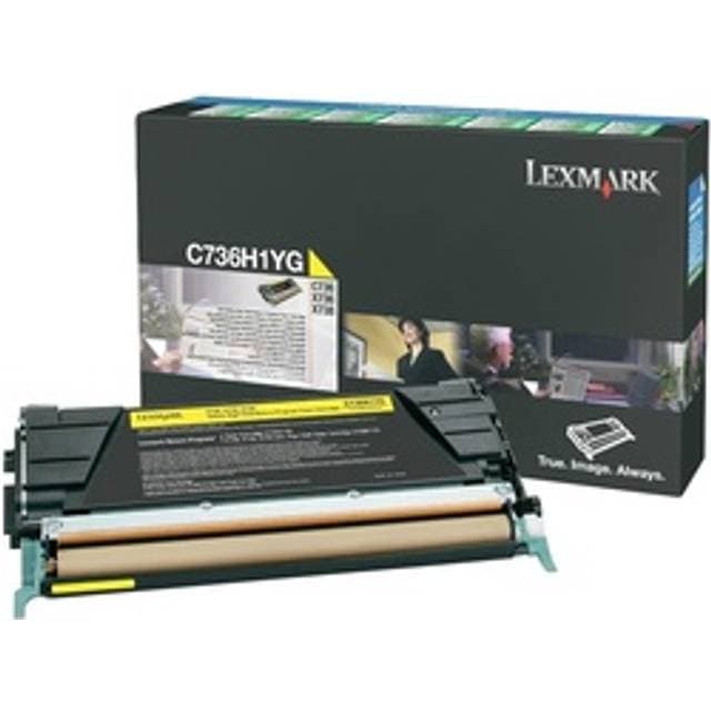 Lexmark Eco Cartridge Yellow C736H1YG