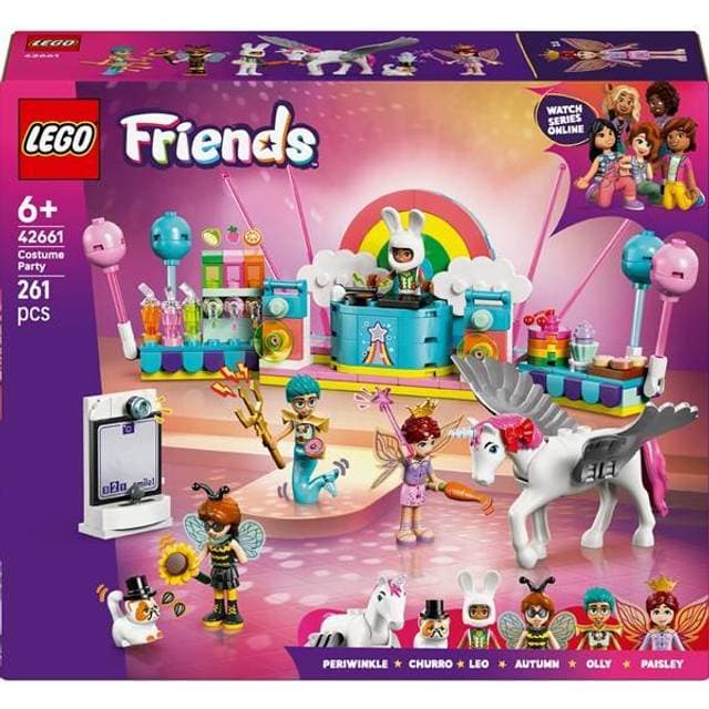 LEGO LEGO Friends Udklædningsfest med enhjørning og fe 42661