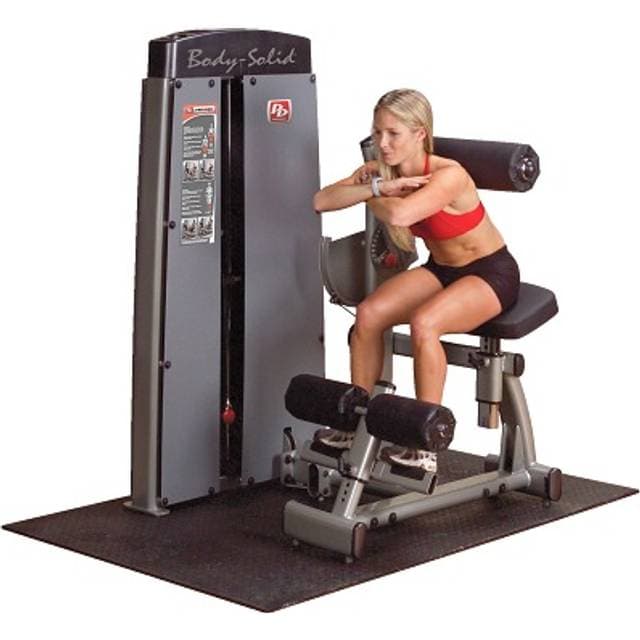 Body Solid Bauch Rücken Maschine Pro Dual 95 kg