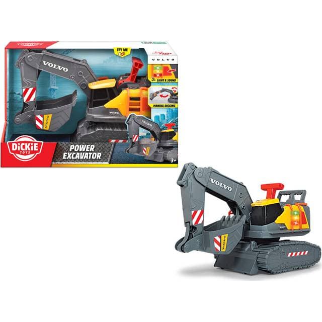 Dickie Toys Volvo Power Excavator Multi Patterned