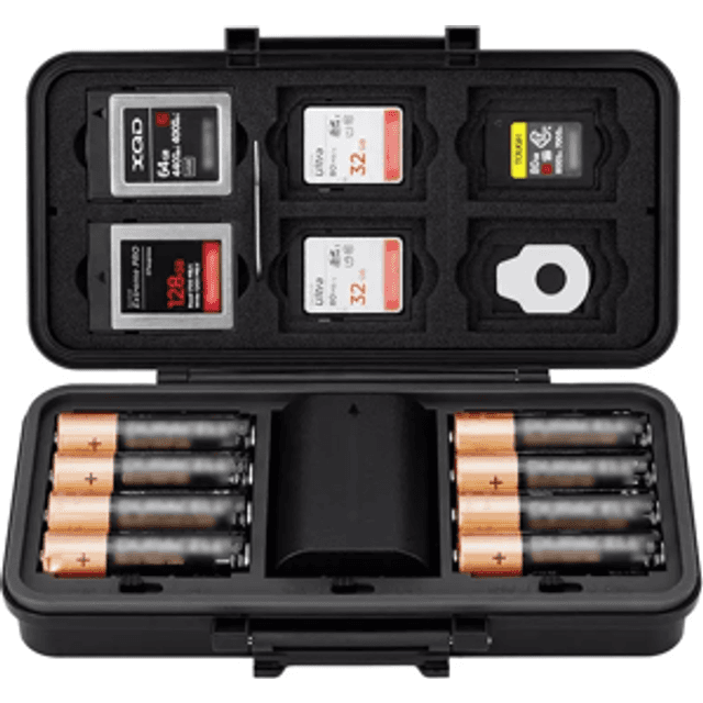 JJC JBC K3 Multi Function Battery Memory Card Case