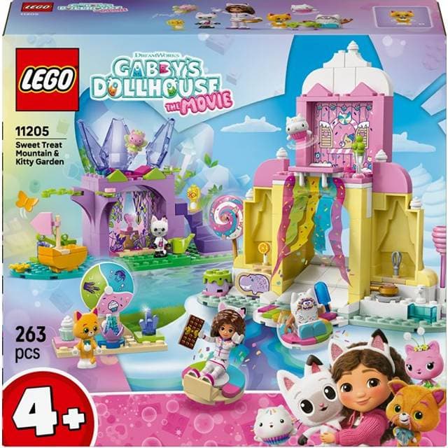 LEGO Gabby's Dollhouse 11205 Gane-guf-bjerget og Kattehaven