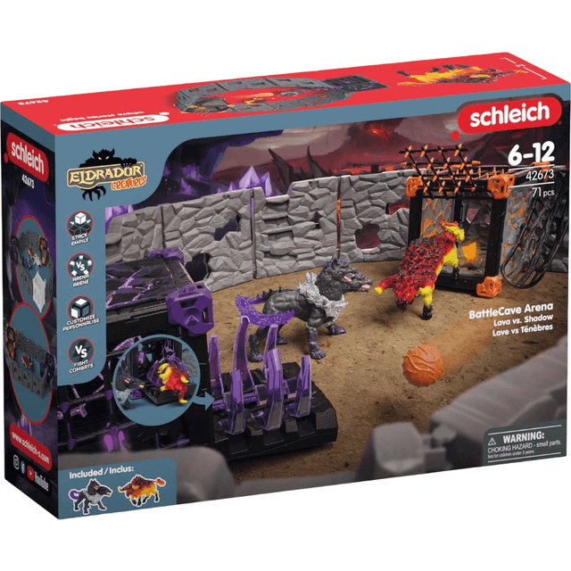Schleich Battlecave Arena Lava vs Shadow 42673