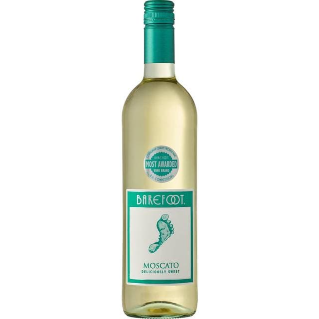 Barefoot Moscato, Riesling California 9% 6x75cl