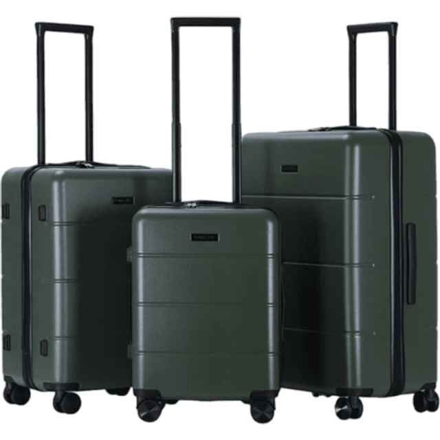 JourneyLife Explorer Kuffertsæt - Grøn