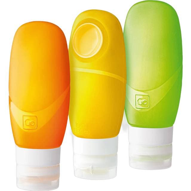Go Travel Trio Squeezy Bottles 100 ml 13,2 x 5,5 x 4
