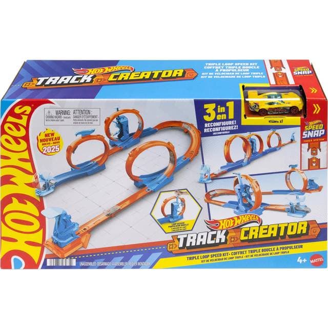 Hot Wheels Track Creator Triple Loop
