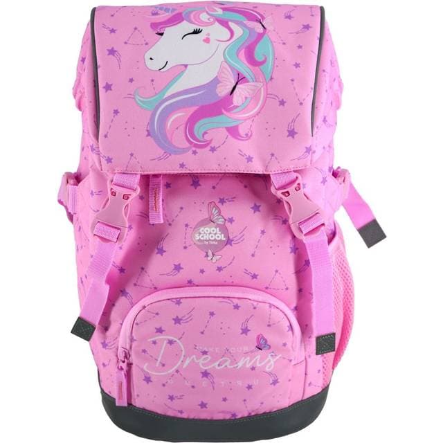 Tinka Skoletaske 22L - Enhjørning Pink