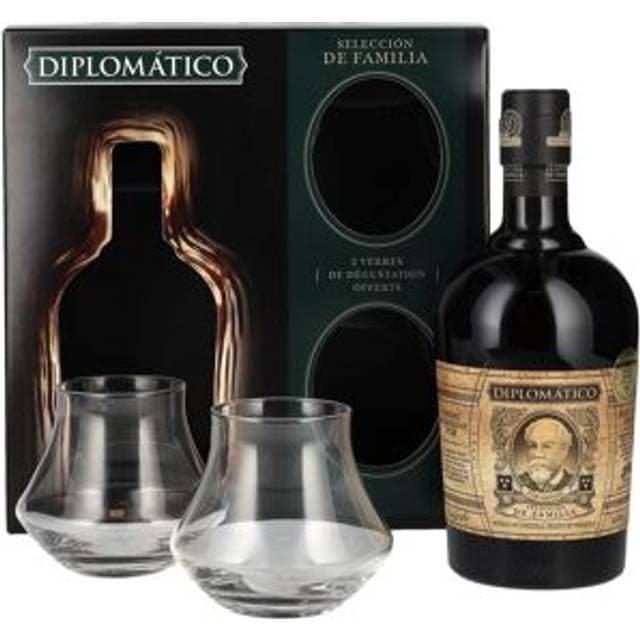 Diplomatico Diplomatico Selección De Familia Rom Gaveæske M/2 Glas 70 cl