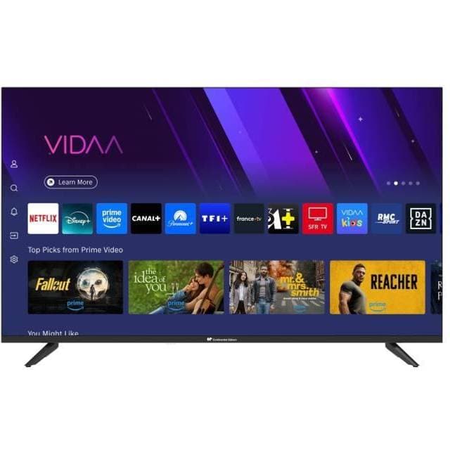 Continental Edison CELED43SVQLD25B6 43 Inch DLED UHD 4K Smart TV