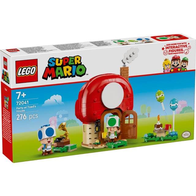 LEGO Super Mario Fest I Toads Hus 72041