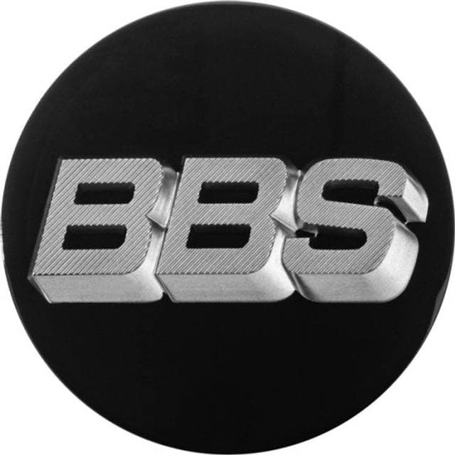 BBS 3D Centerkapsel Sort 58071069
