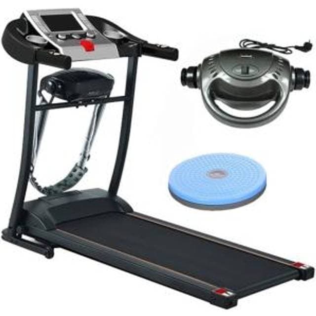 Viking Sports Løbebånd Med Pulsmåling Massage Mave Twister