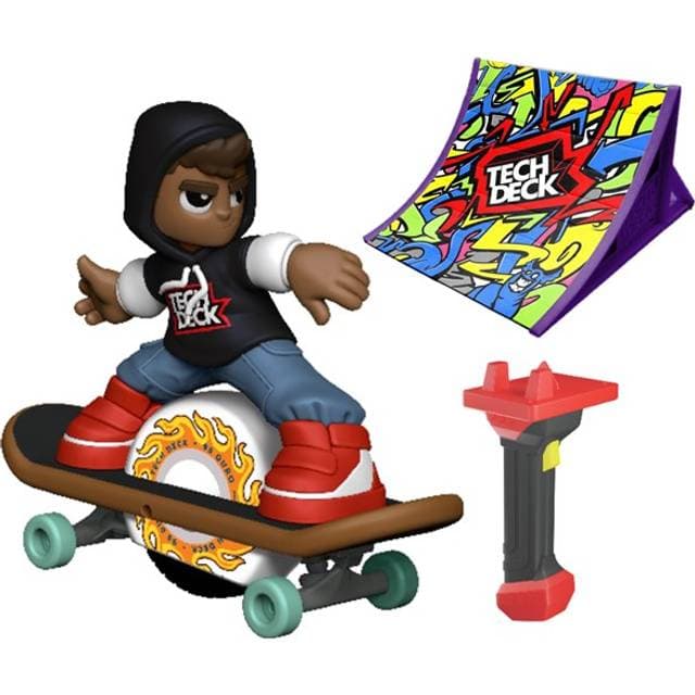 Tech Deck Ted Shred N Blast Skateboard Flywheel