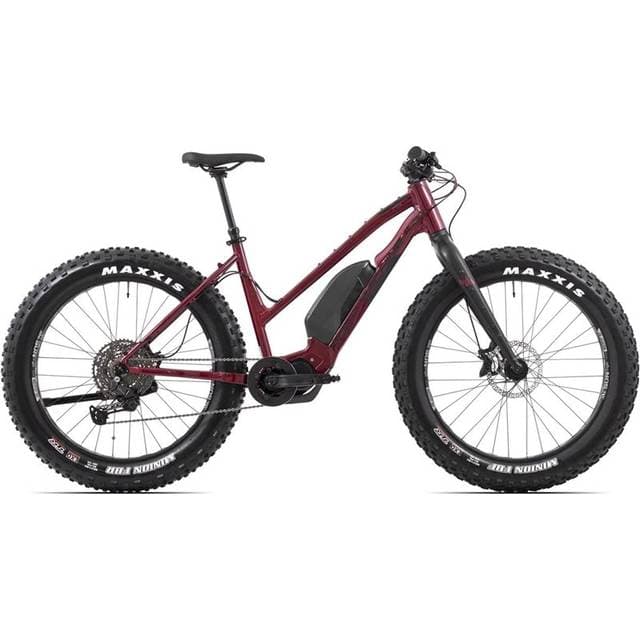 Rock Machine Fatbike El Vyöry E70 S Easy Entry Dark Crimson