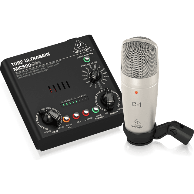 Behringer Voice Studio Recording Bundle