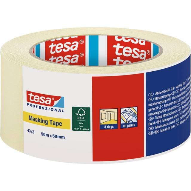 TESA 04323-00044-01 Universal Masking Tape 50000x50mm