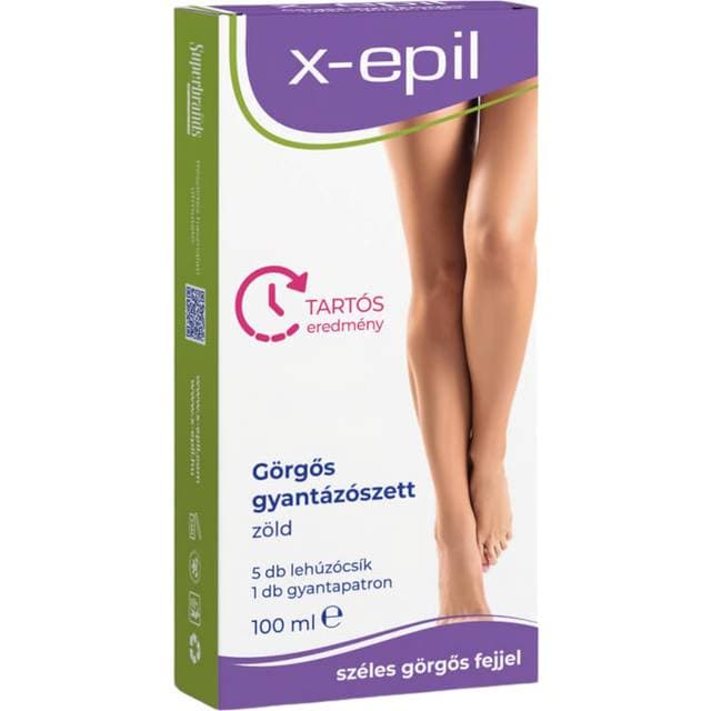 X-Epil Rullende Voks Sæt Grøn