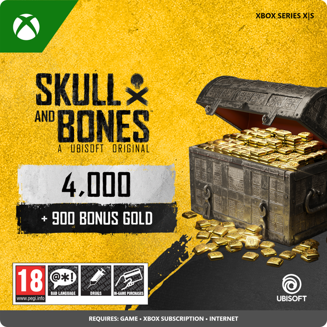 Skull and Bones 4.900 Guld