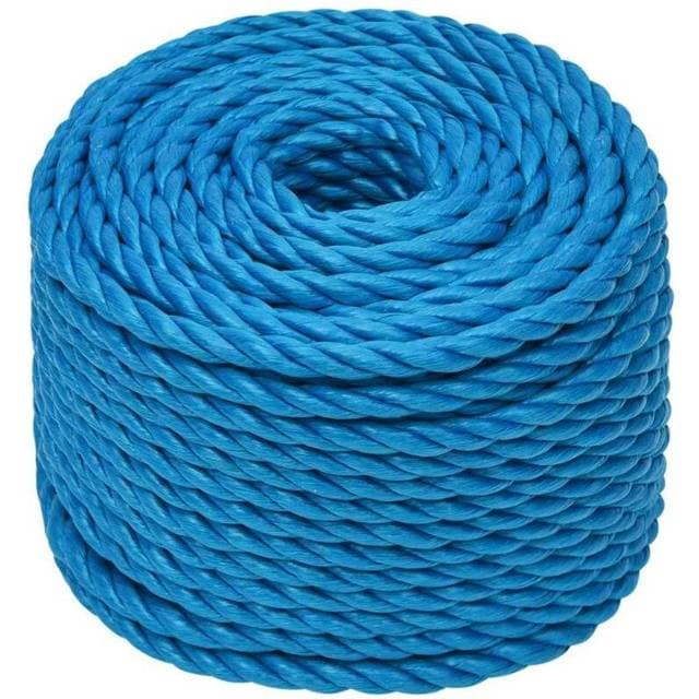 vidaXL Work Rope 10 mm 50 m Polypropylene - Blå