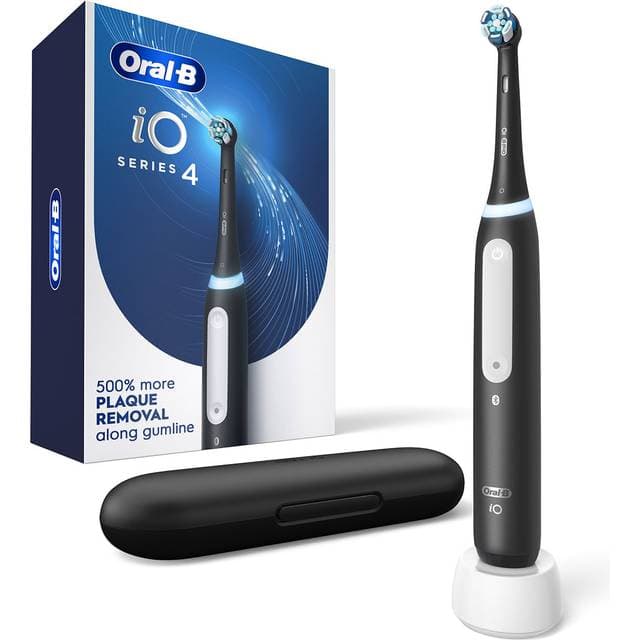 Oral-B iO Series 4 Rechargeable Electric Toothbrush Matt Black
