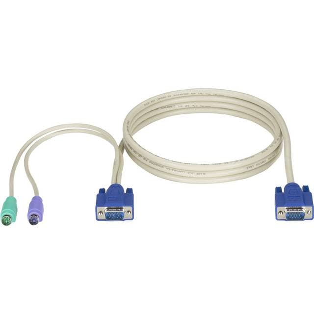 Black Box ServSwitch CPU Cable HD-15 VGA to PS 2