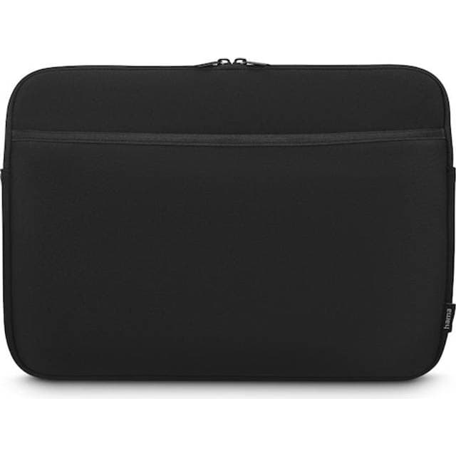 Hama Neoprene Bærbar Computer Sleeve Laptop Vorderfach - Sort