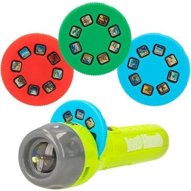 Magni Dino World Lommelygte Visuel Effekt