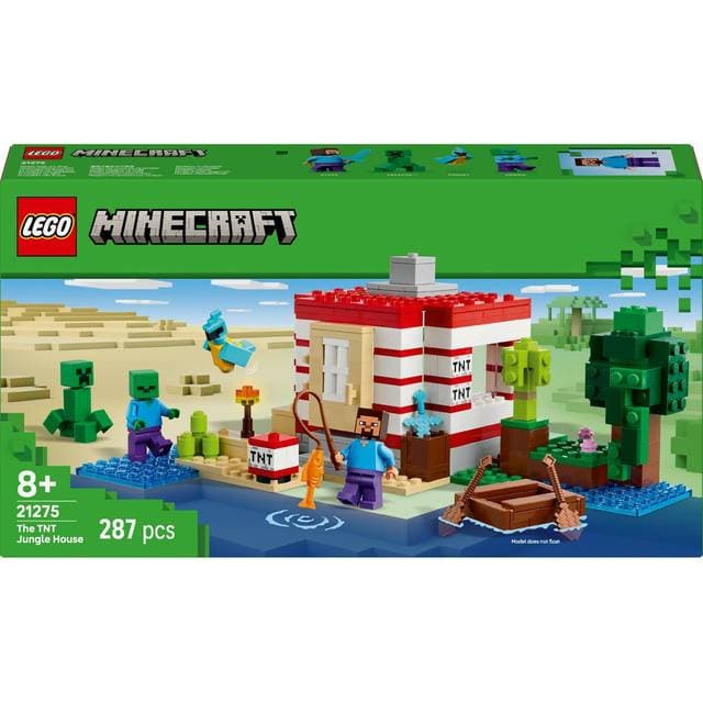 LEGO Minecraft TNT-junglehuset 21275