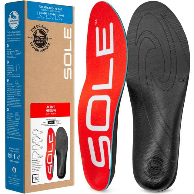 Nico Active Medium Plantar Fasciitis Relief Insoles