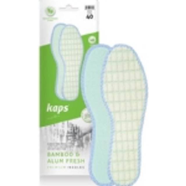 Kaps Bambusfiber Skoindlæg Naturligm Kalium Alun